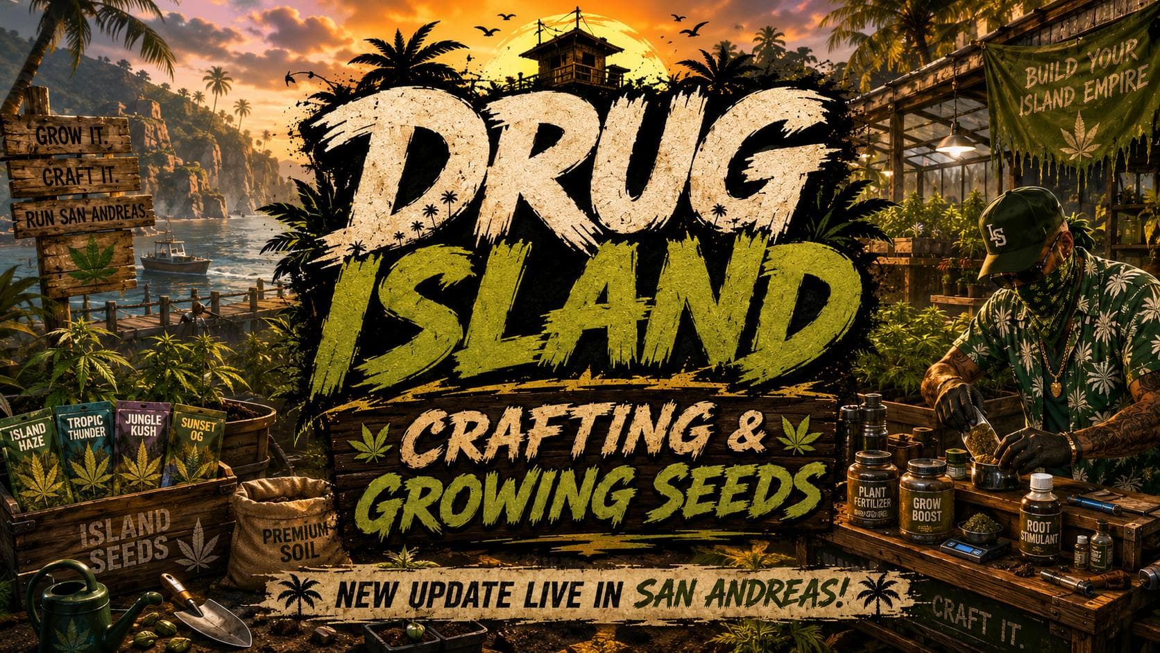 Black Market - Drug smuggling & growing
