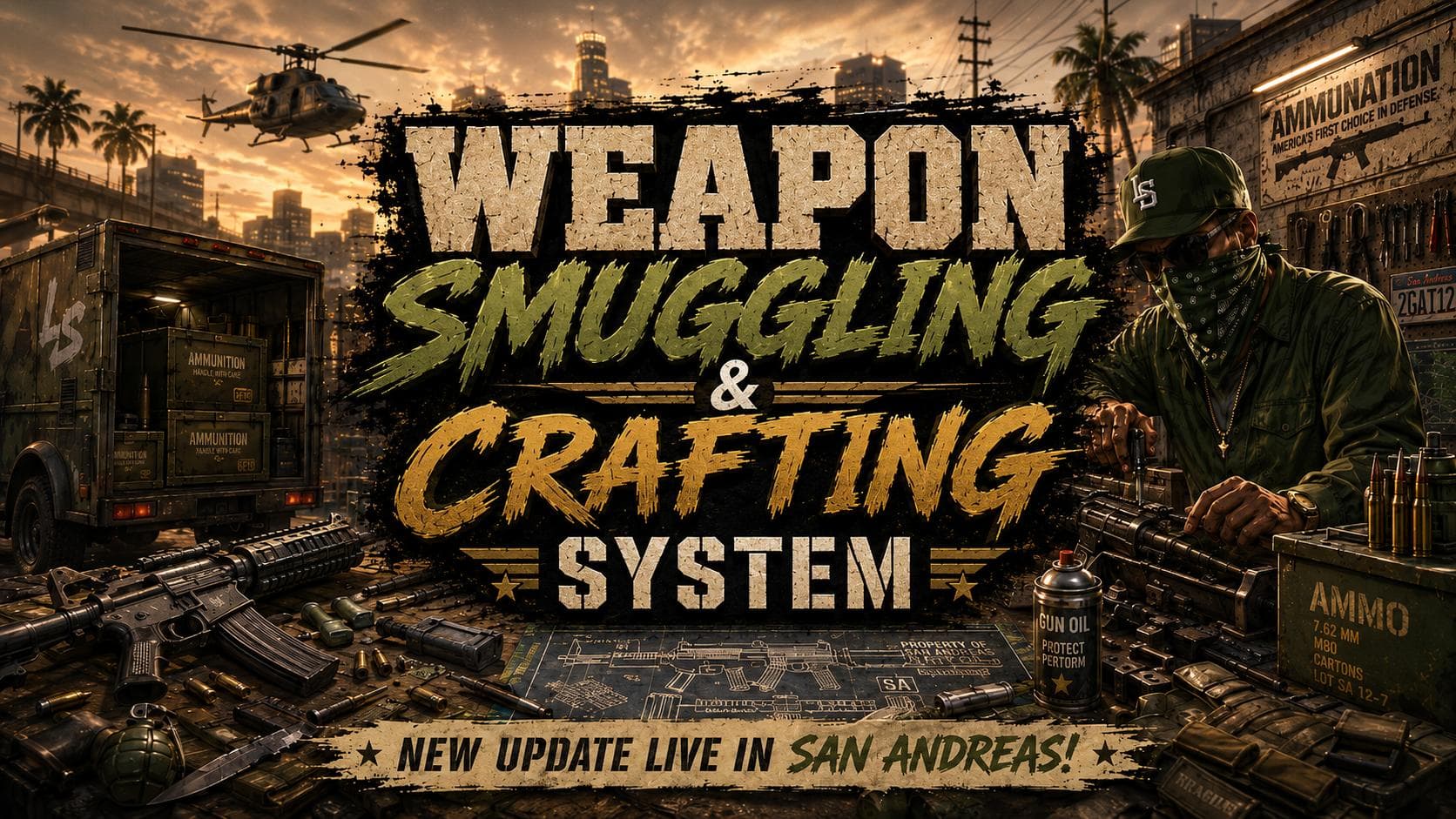 Black Market - Weapon smuggling & crafting